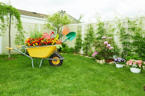 Seasonal lawn maintenance in Dulwich