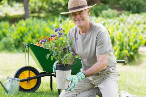 Pest control measures in a Dulwich garden
